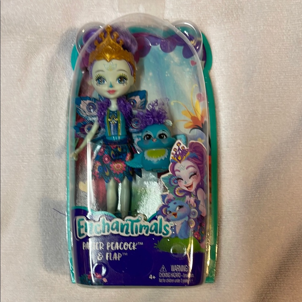 Enchantimals Patter Peacock and Flap New in package.